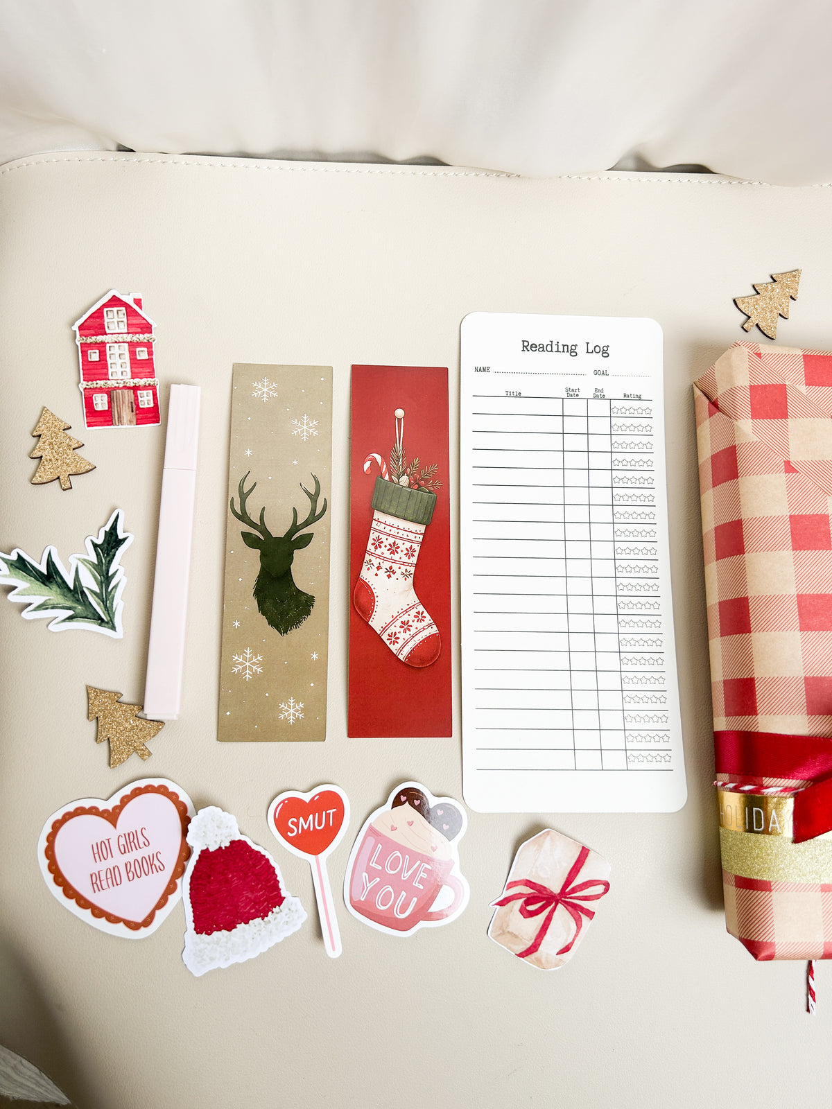 Blind Date mit einem Buch Weihnachten | Book Blind Date mit Goodies