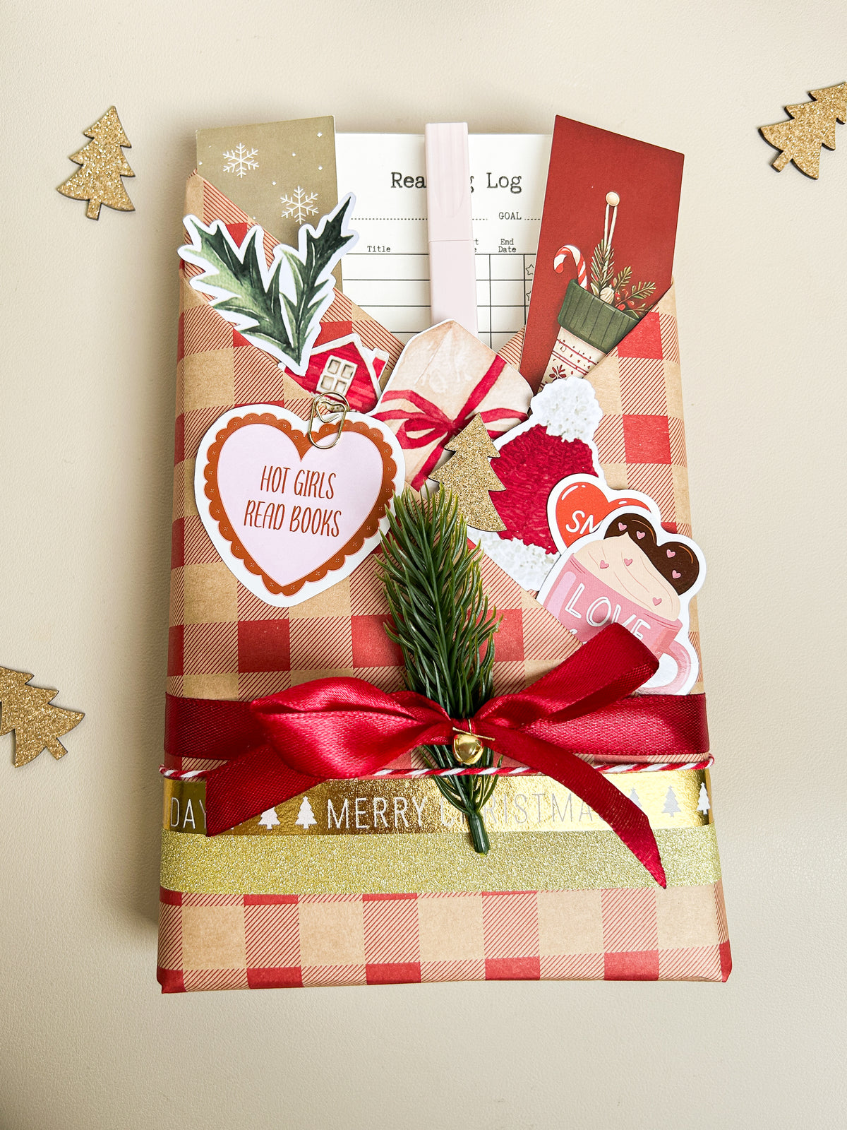 Blind Date mit einem Buch Weihnachten | Book Blind Date mit Goodies