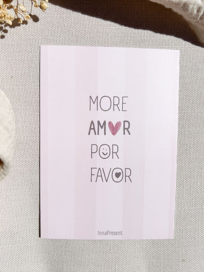 moderne karte mit spruch