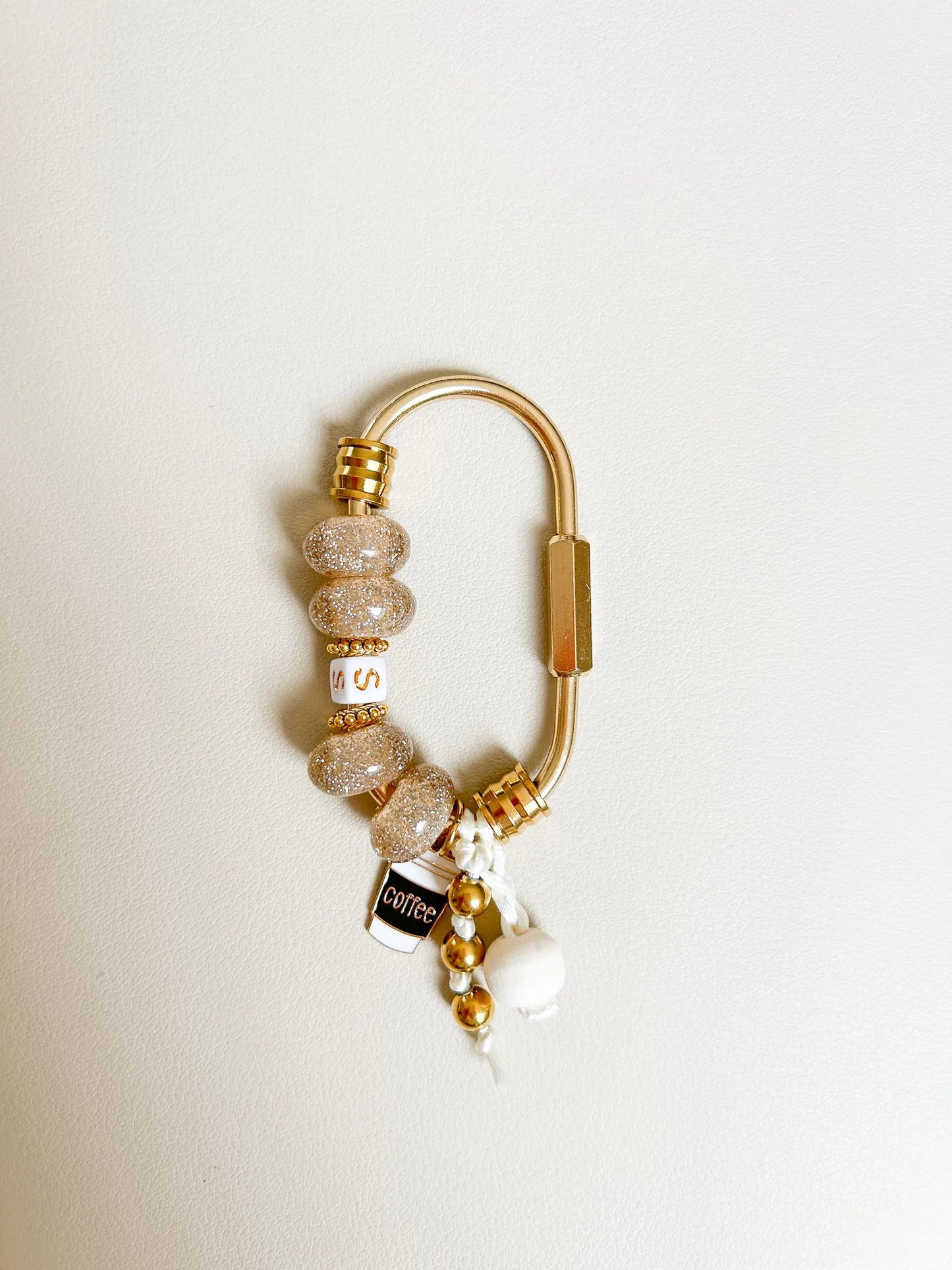 bag charm gold 