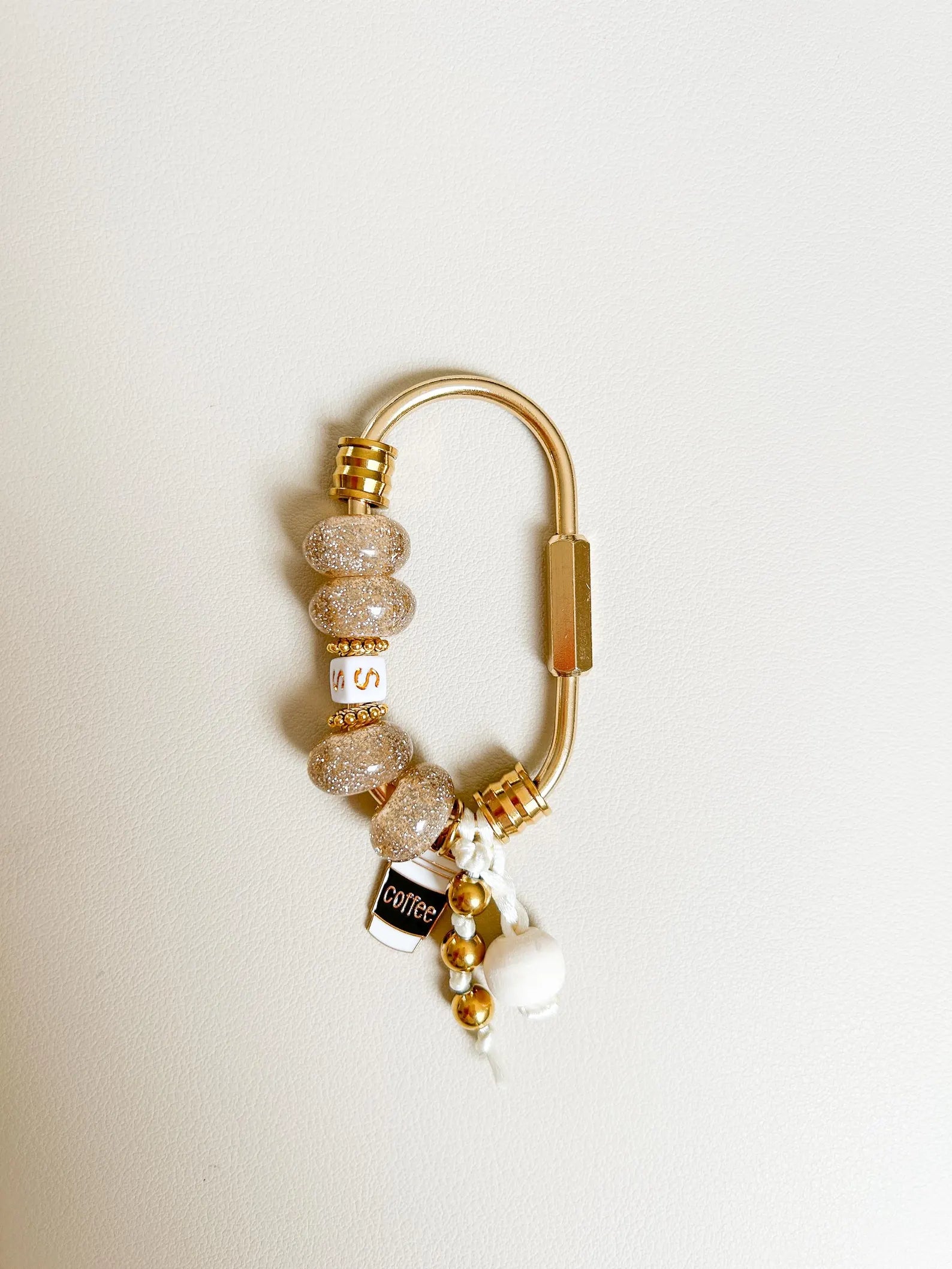 bag charm gold 
