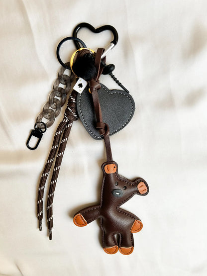 Süßer Bär Bag Charm mit individuellem Design